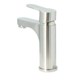 Atlantic Wastafelkraan Parker Met Hendel RVS -Prachtige Badkamerwinkel 123 8591