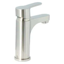 Atlantic Wastafelkraan Parker Met Hendel RVS -Prachtige Badkamerwinkel 123 8593