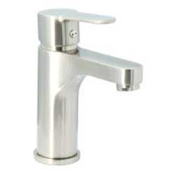 Atlantic Wastafelkraan Parker Met Hendel RVS -Prachtige Badkamerwinkel 123 8595