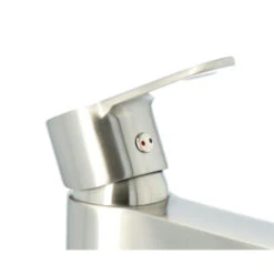 Atlantic Wastafelkraan Parker Met Hendel RVS -Prachtige Badkamerwinkel 123 8598