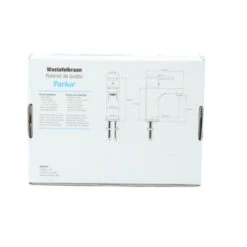 Atlantic Wastafelkraan Parker Met Hendel RVS -Prachtige Badkamerwinkel 123 8601