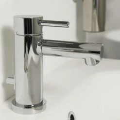 Tiger Wastafelkraan Boston Met Hendel En Waste Chroom -Prachtige Badkamerwinkel 123 8612