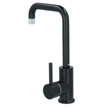 Absolut Wastafelkraan Haiti Met Hendel En Pop-up Afvoerplug Zwart 5 Absolut Wastafelkraan Haiti Met Hendel En Pop-up Afvoerplug Zwart - Afbeelding 3