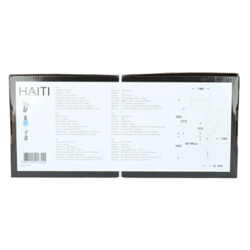 Absolut Wastafelkraan Haiti Met Hendel En Pop-up Afvoerplug Zwart 17 Absolut Wastafelkraan Haiti Met Hendel En Pop-up Afvoerplug Zwart - Afbeelding 15