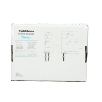 Atlantic Wastafelkraan Parker Met Hendel Zwart 15 Atlantic Wastafelkraan Parker Met Hendel Zwart - Afbeelding 13