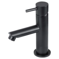 Differnz Wastafelkraan Met Hendel Mat Zwart