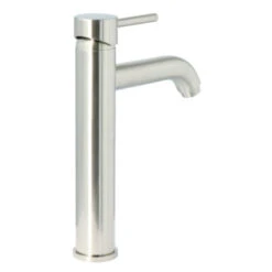 Atlantic Wastafelkraan Spencer Met Hendel RVS -Prachtige Badkamerwinkel 123 8702