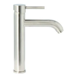 Atlantic Wastafelkraan Spencer Met Hendel RVS -Prachtige Badkamerwinkel 123 8703