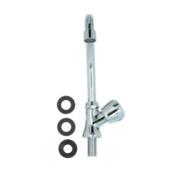 Handson Fonteinkraan Thomas C-uitloop Met Draaiknop Chroom -Prachtige Badkamerwinkel 123 8826