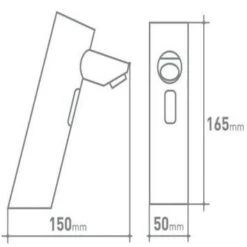 Van Marcke Fonteinkraan Go O'matic Met Infraroodsensor Chroom -Prachtige Badkamerwinkel 123 8835