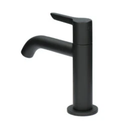 Atlantic Fonteinkraan Riley Met Hendel Zwart -Prachtige Badkamerwinkel 123 8839