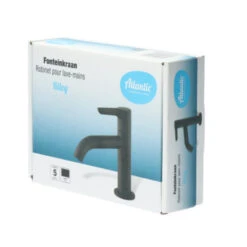 Atlantic Fonteinkraan Riley Met Hendel Zwart -Prachtige Badkamerwinkel 123 8846