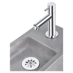 Differnz Fonteinkraan Recht Chroom -Prachtige Badkamerwinkel 123 8851