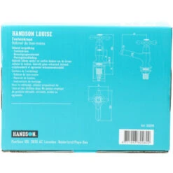 Handson Fonteinkraan Louise Met Draaiknop Chroom -Prachtige Badkamerwinkel 123 8866