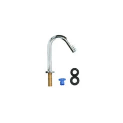 Atlantic Fonteinkraan Scott Met Draaiknop Chroom -Prachtige Badkamerwinkel 123 8894