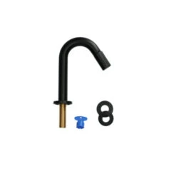 Atlantic Fonteinkraan Scott Met Draaiknop Zwart -Prachtige Badkamerwinkel 123 8942