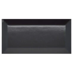 Wandtegel Metro Zwart 7,5x15 Cm 0,5 M²