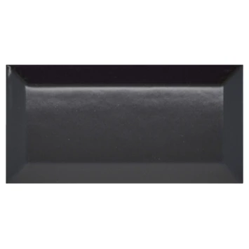 Wandtegel Metro Zwart 7,5x15 Cm 0,5 M² 3 Wandtegel Metro Zwart 7,5x15 Cm 0,5 M²