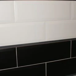 Wandtegel Metro XL Mat Wit 15x45 Cm 1 M² -Prachtige Badkamerwinkel 123 8981