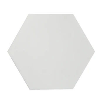 Wandtegel Rustic Hexagon Mat Wit 15x15 Cm 0,85m² 3 Wandtegel Rustic Hexagon Mat Wit 15x15 Cm 0,85m²