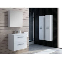 Atlantic Kolomkast Sienna+Alice+Clara Wit -Prachtige Badkamerwinkel 123 908