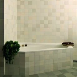 Wandtegel Friesch Wit 13x13 Cm 0,507 M² -Prachtige Badkamerwinkel 123 9097