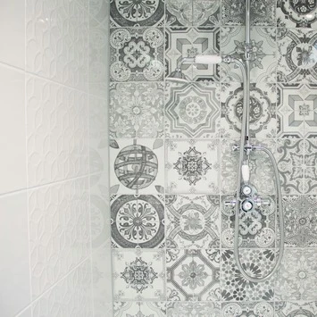 Wandtegel Iris Hoogglans Wit 25x40 Cm 1,4 M² 5 Wandtegel Iris Hoogglans Wit 25x40 Cm 1,4 M² - Afbeelding 3