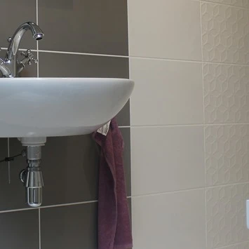 Wandtegel Iris Hoogglans Wit 25x40 Cm 1,4 M² 6 Wandtegel Iris Hoogglans Wit 25x40 Cm 1,4 M² - Afbeelding 4