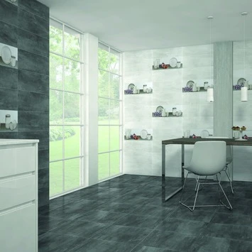 Wandtegel Unika Grafiet 20x60 Cm 1,20 M² 4 Wandtegel Unika Grafiet 20x60 Cm 1,20 M² - Afbeelding 2