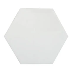 Wandtegel Rustic Hexagon Glans Wit 15x15 Cm 0,85m²