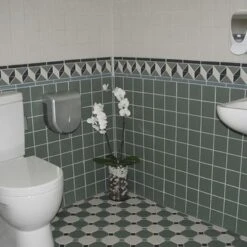 Vloertegel Aveiro Groen 10x10 Cm 1,0 M² -Prachtige Badkamerwinkel 123 9285