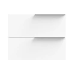 Tiger Badmeubelset Pocket 80 Cm Met 2 Lades Wit Incl. Looppoten -Prachtige Badkamerwinkel 123 940