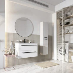 Atlantic kolomkast Stella Mat Wit -Prachtige Badkamerwinkel 123 989